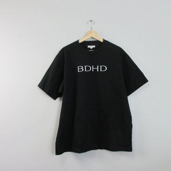 Lady White Co Men's Crewneck Tee Shirt 40 Black 100% Cotton BDHD Large 464 - Picture 1 of 9